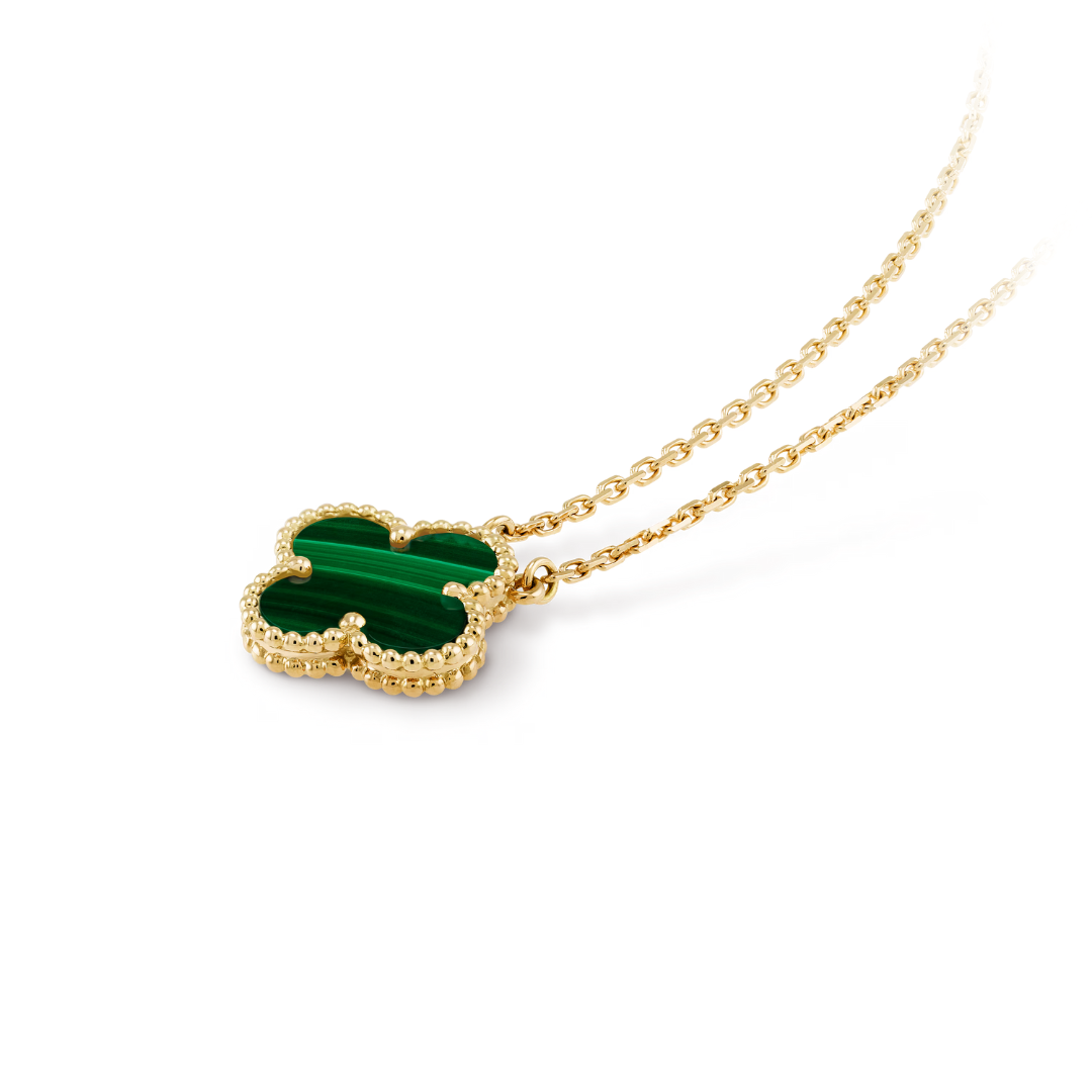 CLOVER | Vihreä kaulaketju