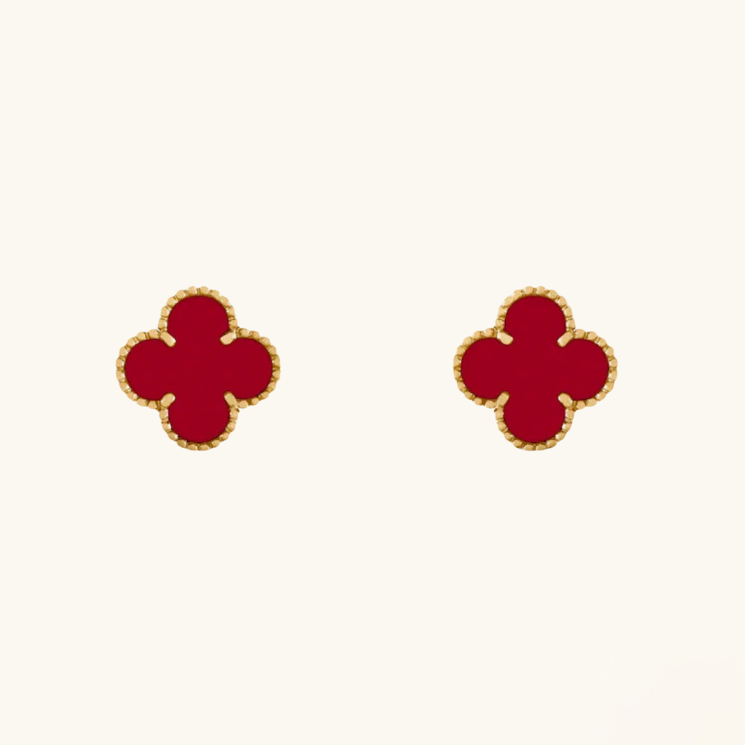 CLOVER | Punaiset korvakorut