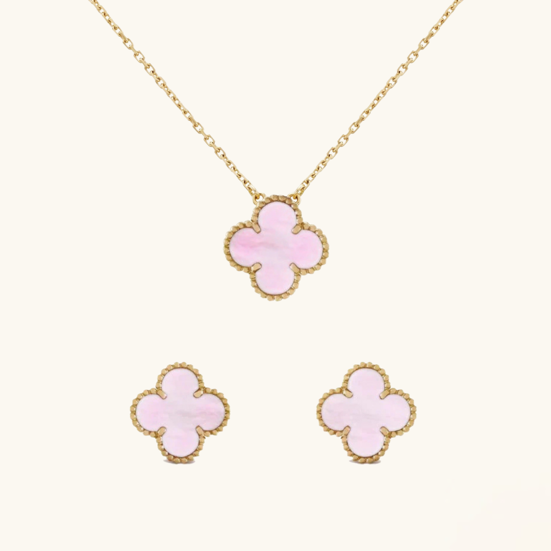 CLOVER | Vaaleanpunainen 2-paketti