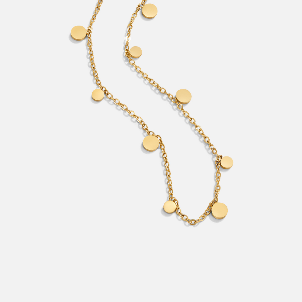 Agatha Gold Tropfen Kaulakoru