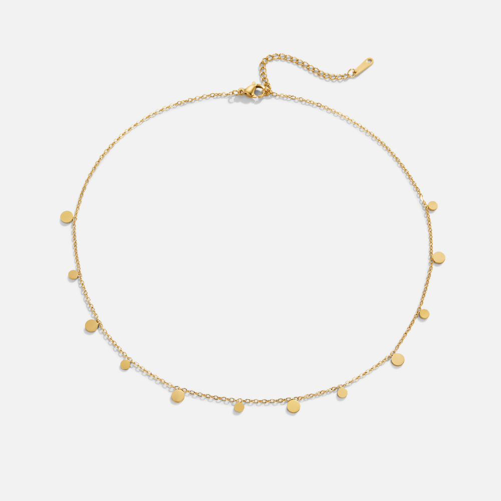 Agatha Gold Tropfen Kaulakoru