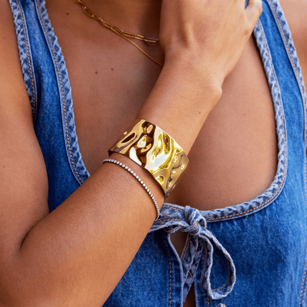 18K Gold Armreif
