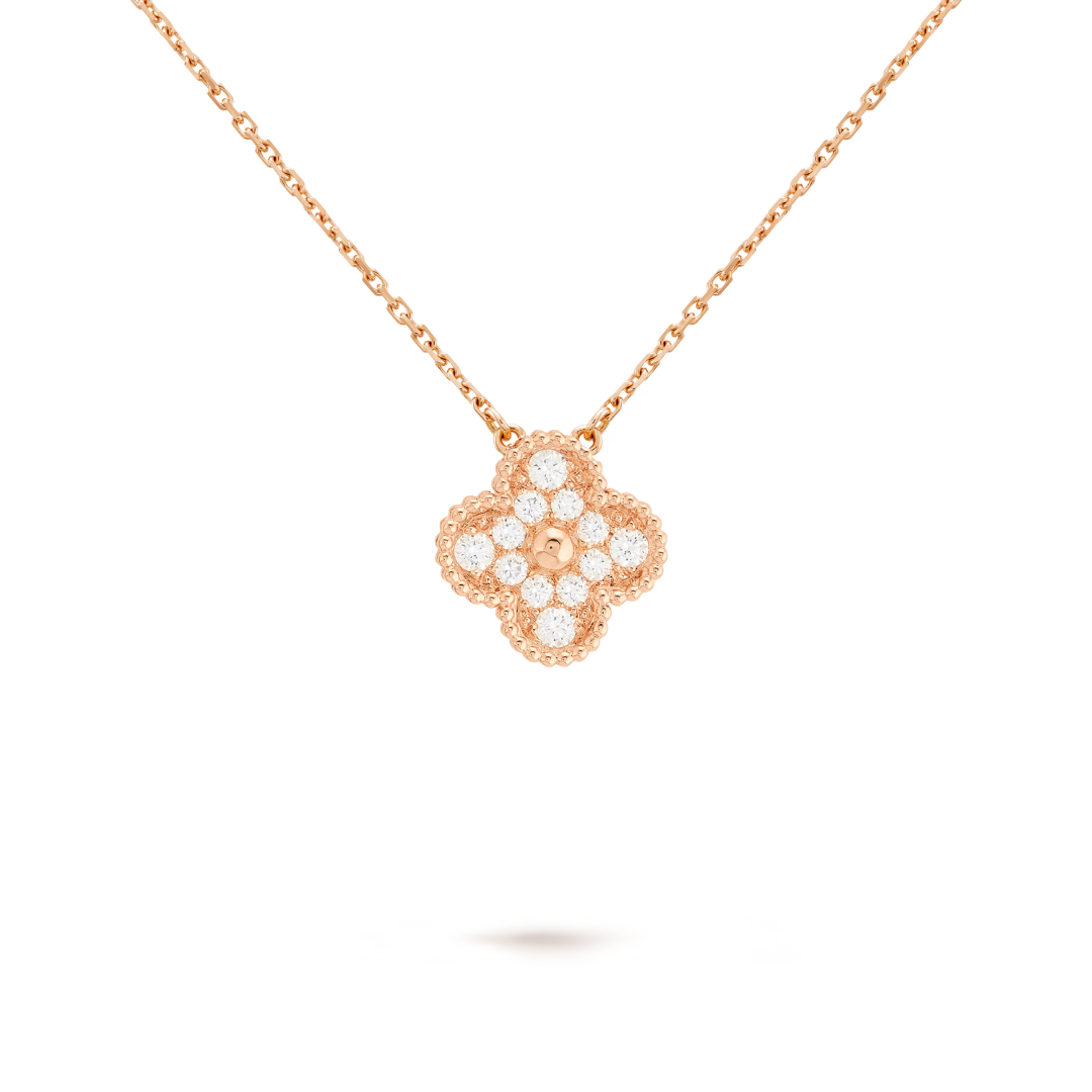 CLOVER | Vaaleanpunainen kaulakoru Prestige