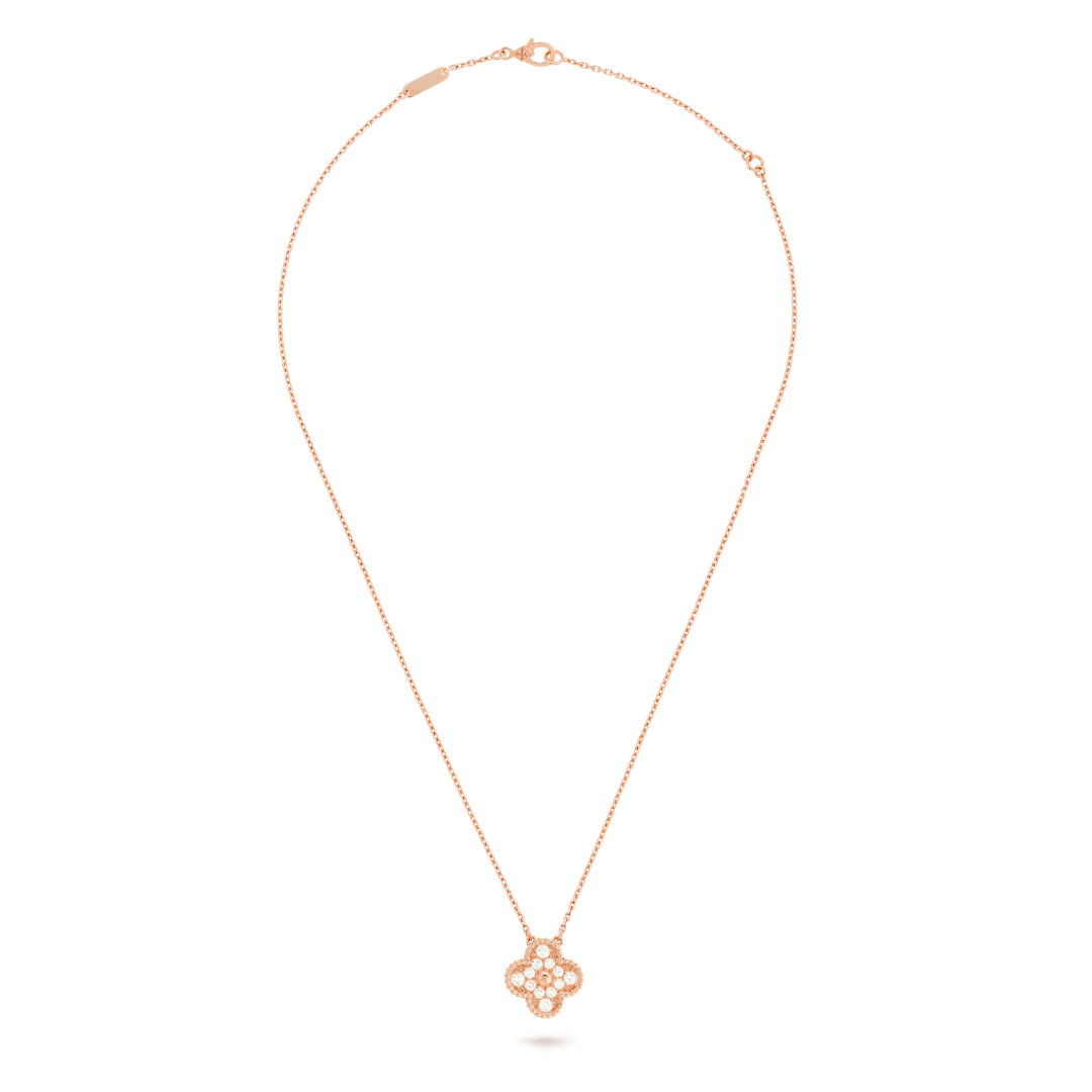 CLOVER | Vaaleanpunainen kaulakoru Prestige