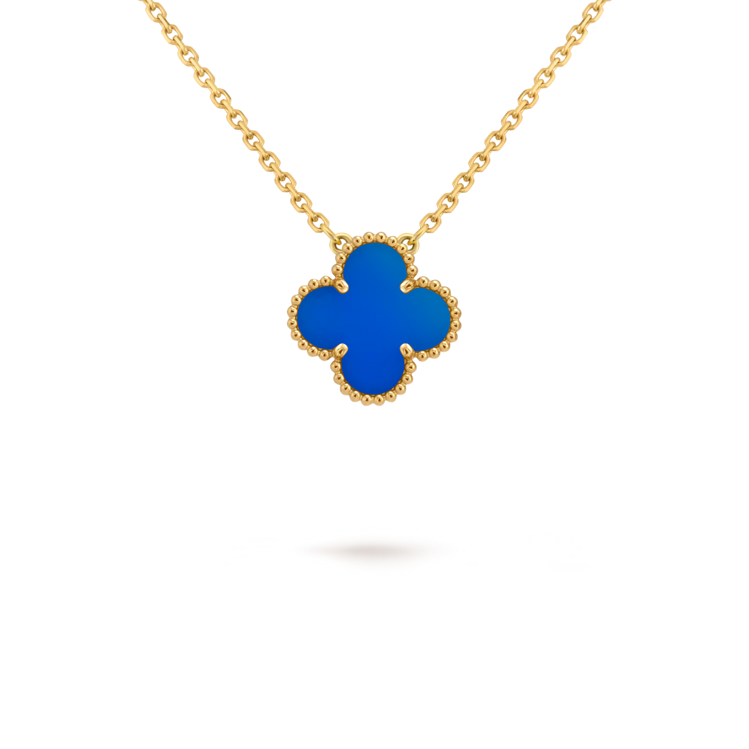 CLOVER | Sininen kaulakoru