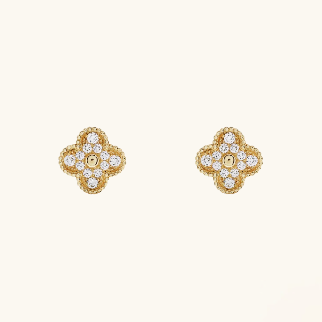 CLOVER | Kulta korvakorut Prestige