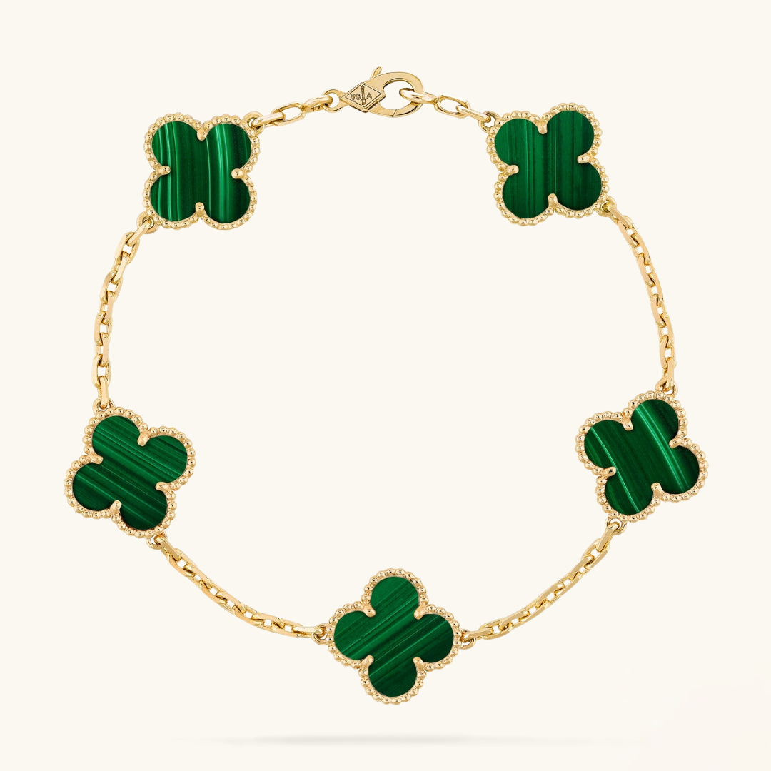 CLOVER | Vihreä Rannekoru