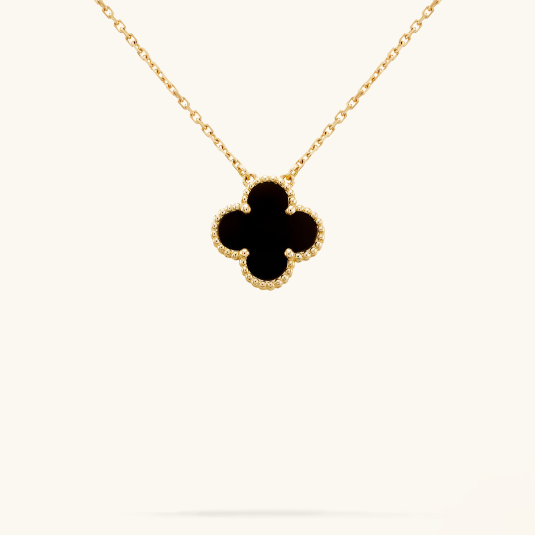 CLOVER | Musta kaulakoru